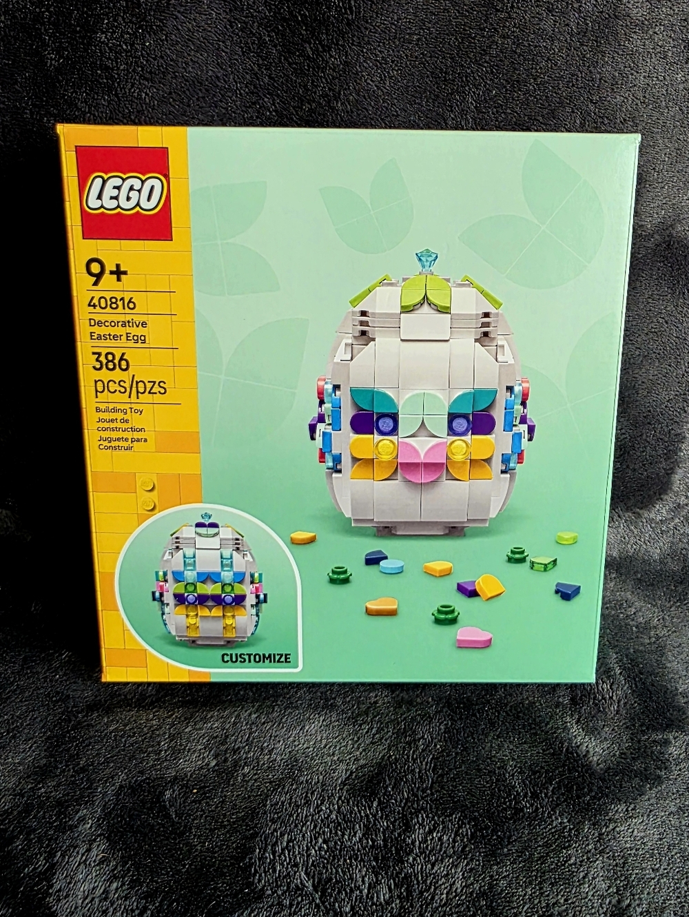 New LEGO Decorative Easter Egg Building Toy 40816 limited edition 2026, age 9+